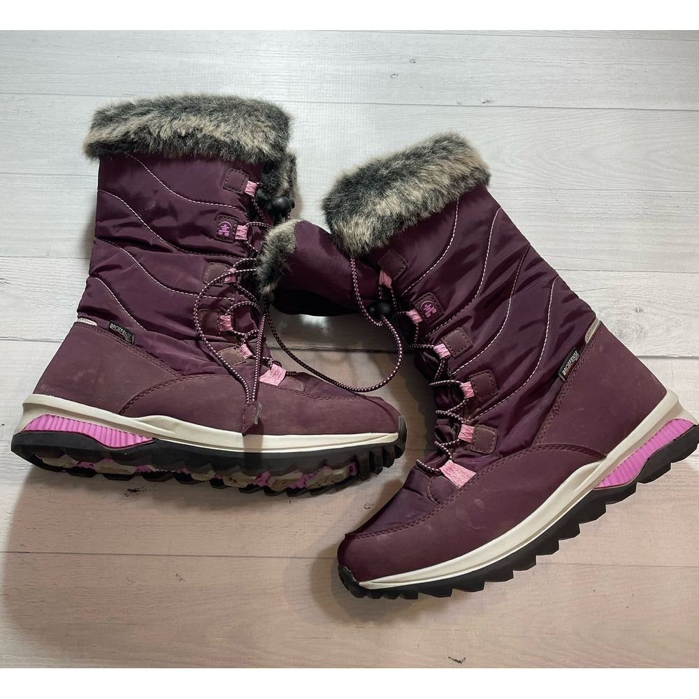 Kamik women's waterproof boots purple size 7